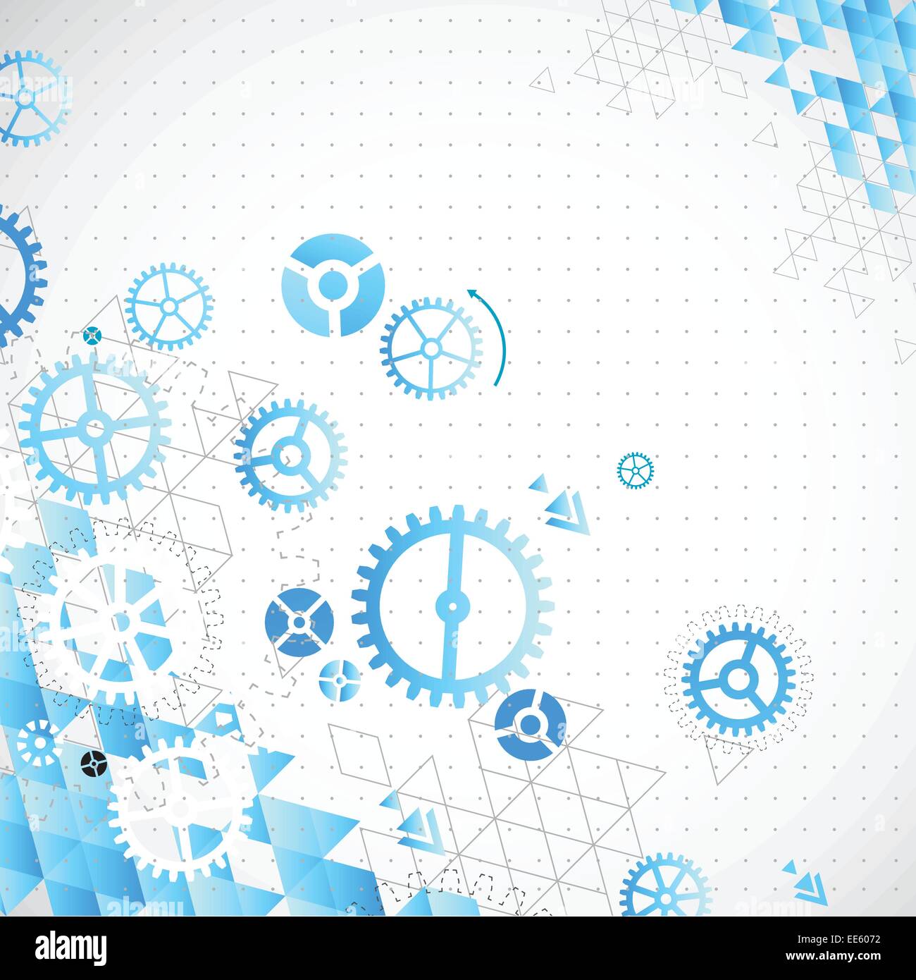 Abstract background with technological elements Stock Vector Image ...