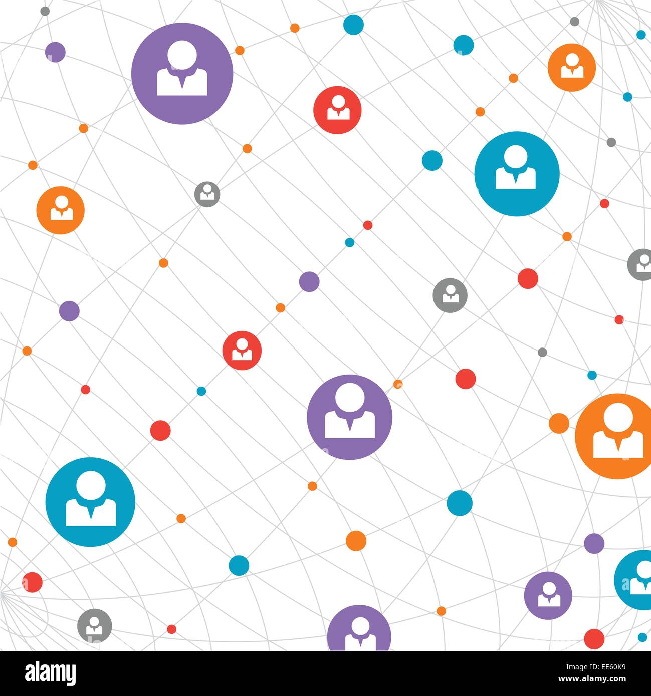 Network concept / Social media Stock Vector Image & Art - Alamy