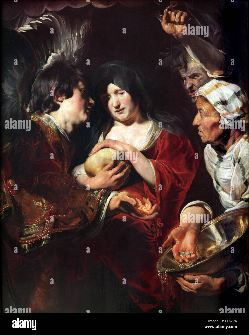 The Temptation of the Magdalene.Jacob Jordaens.1593-1678.Saint Mary ...