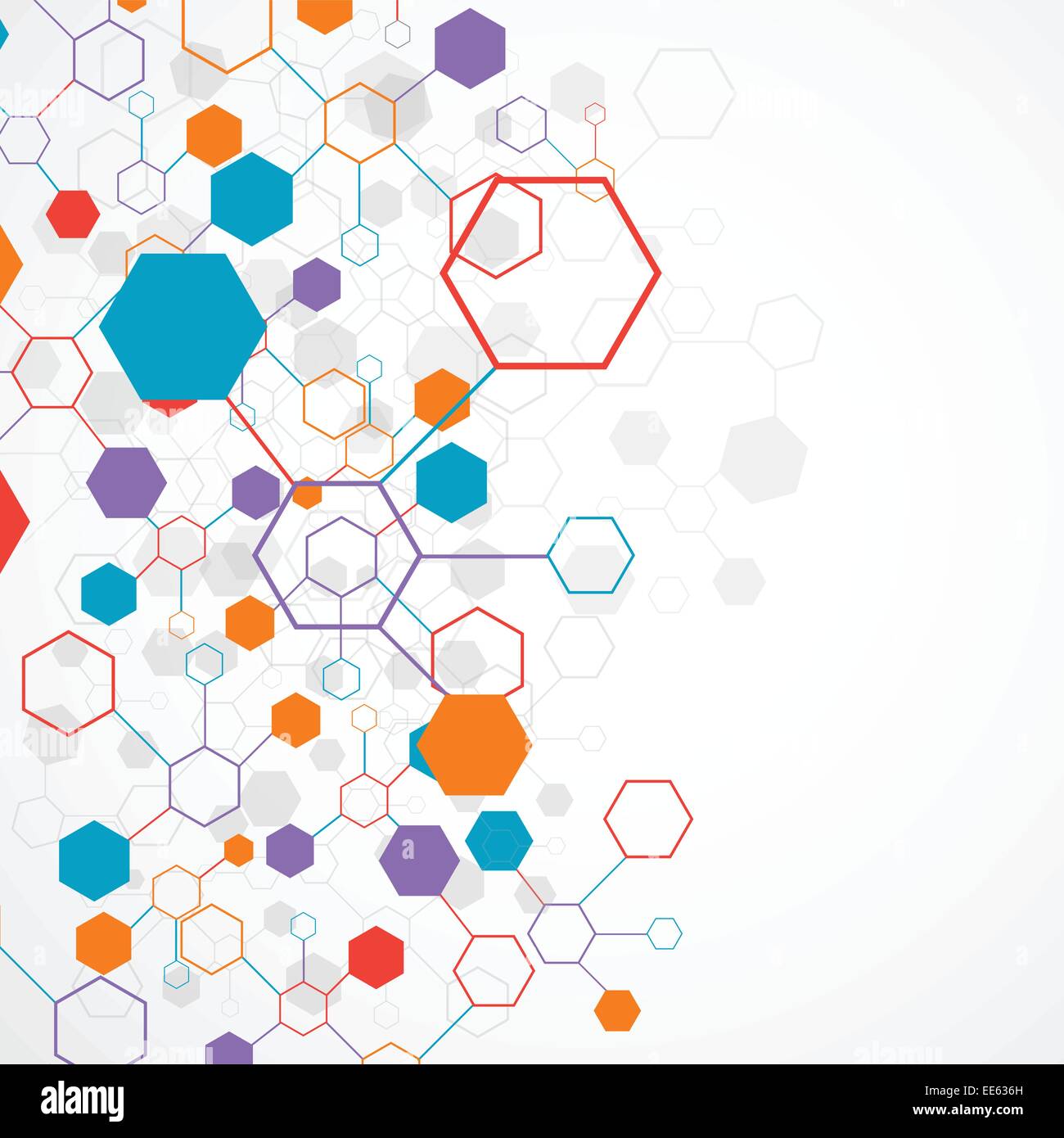 Network color technology communication background Stock Vector Image ...