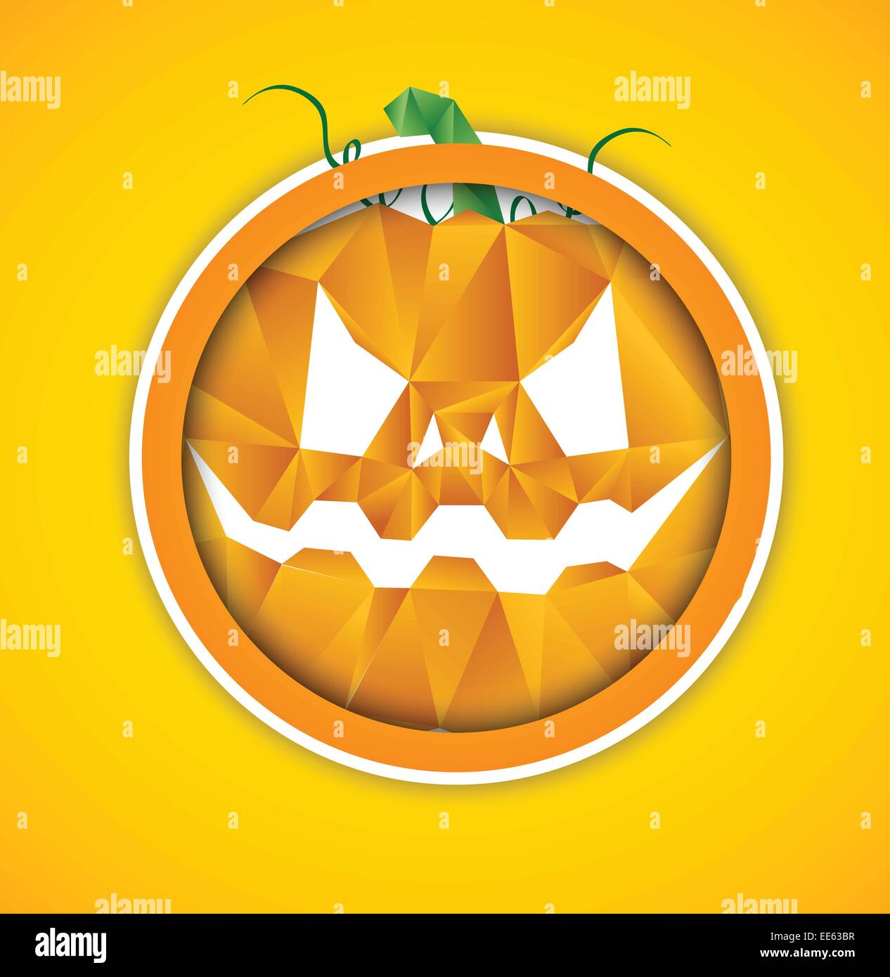 Halloween background. Pumpkin face Stock Vector Image & Art - Alamy