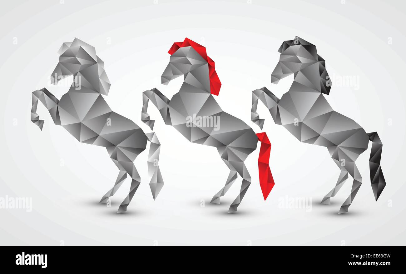 Horse isolated on a white background Stock Vector Image & Art - Alamy