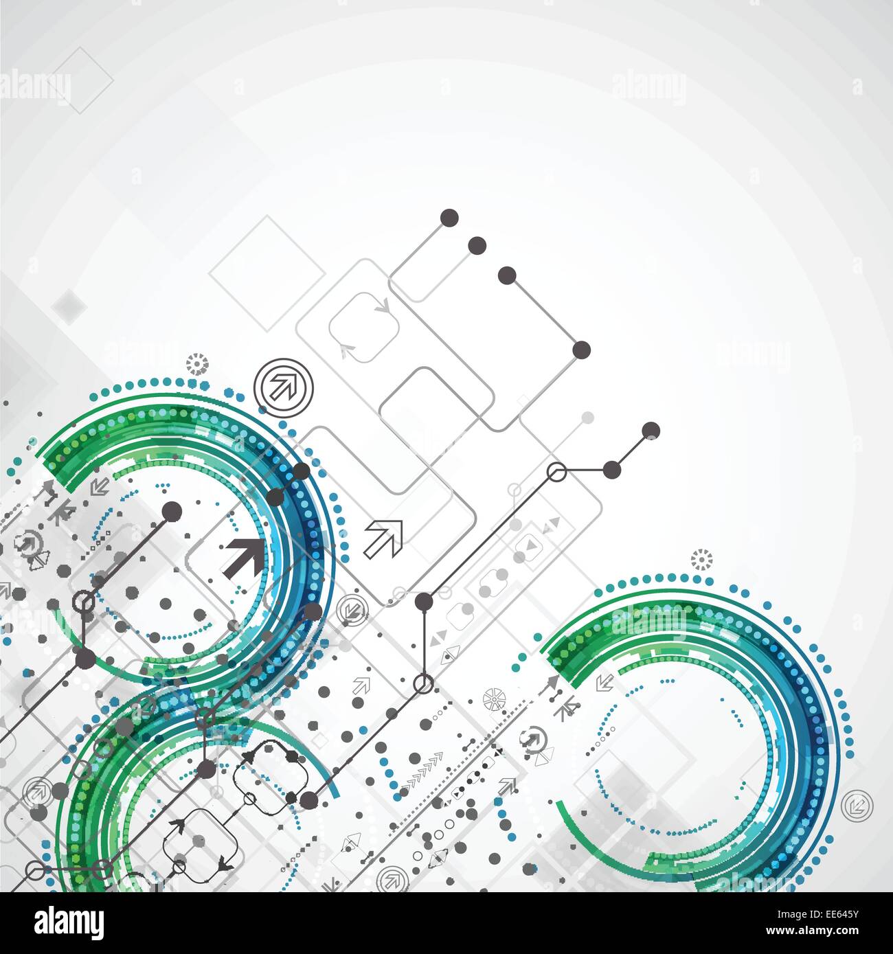 Abstract technology business background Stock Vector Image & Art - Alamy