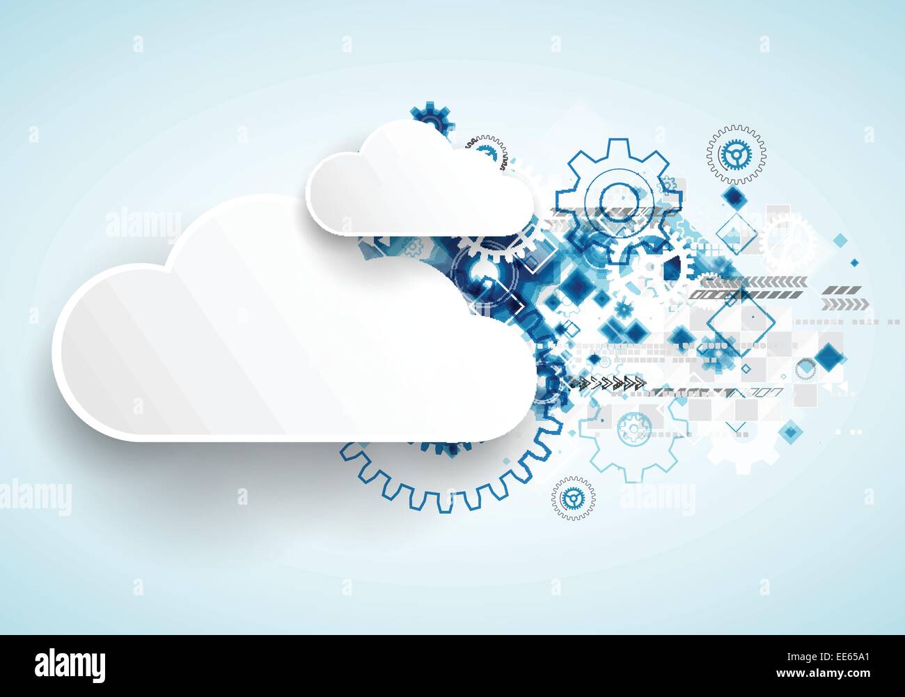 Web technology bussines abstract background. Vector Stock Vector Image ...