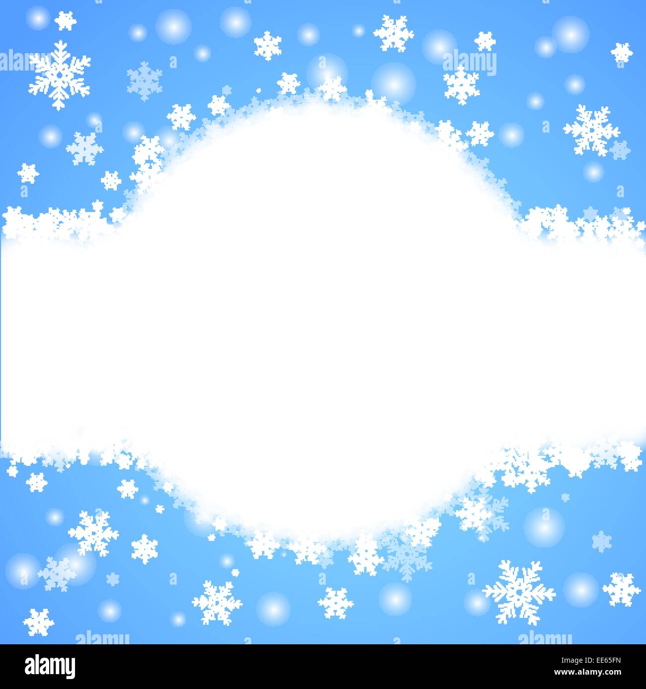 Abstract blue winter background. Vector Stock Vector Image & Art - Alamy