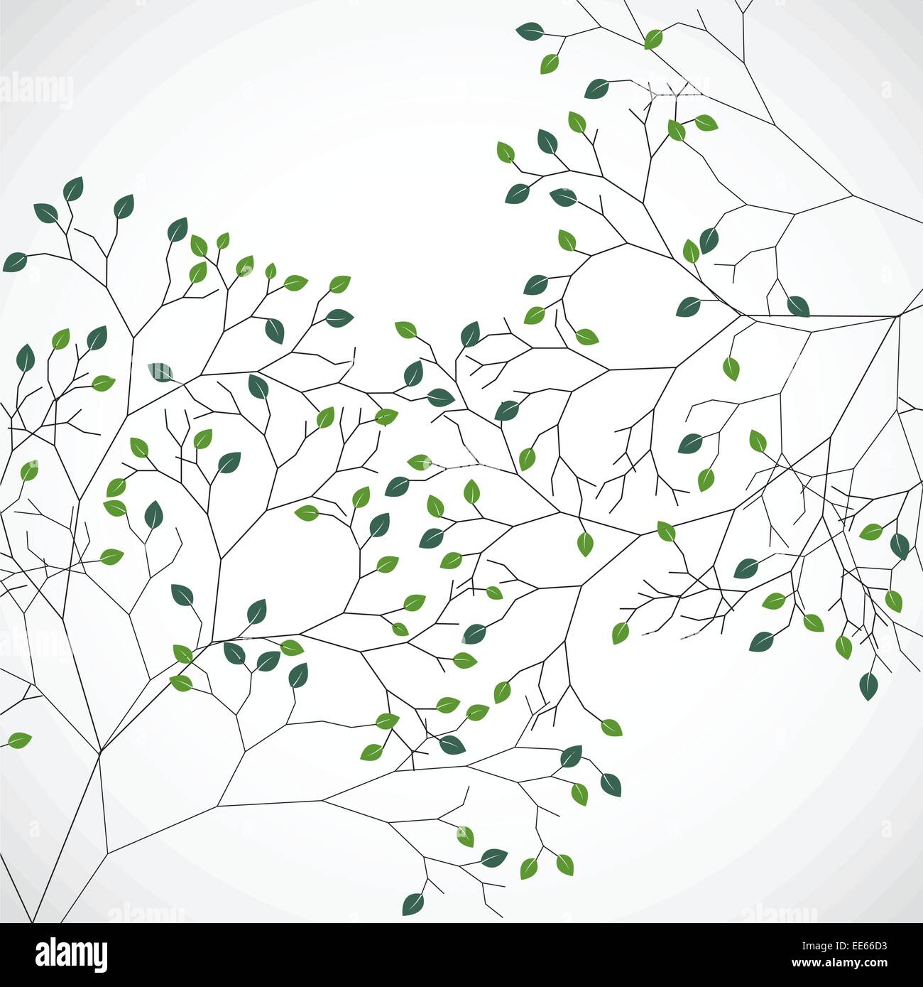 Abstract tree. Ecology background Stock Vector Image & Art - Alamy