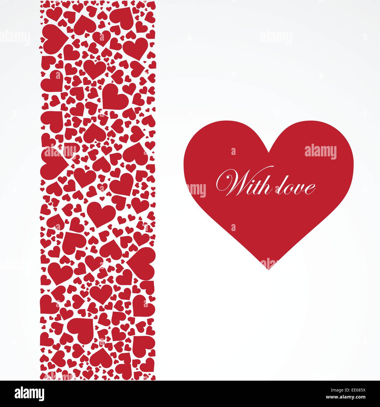 Valentine's day vector background Stock Vector Image & Art - Alamy
