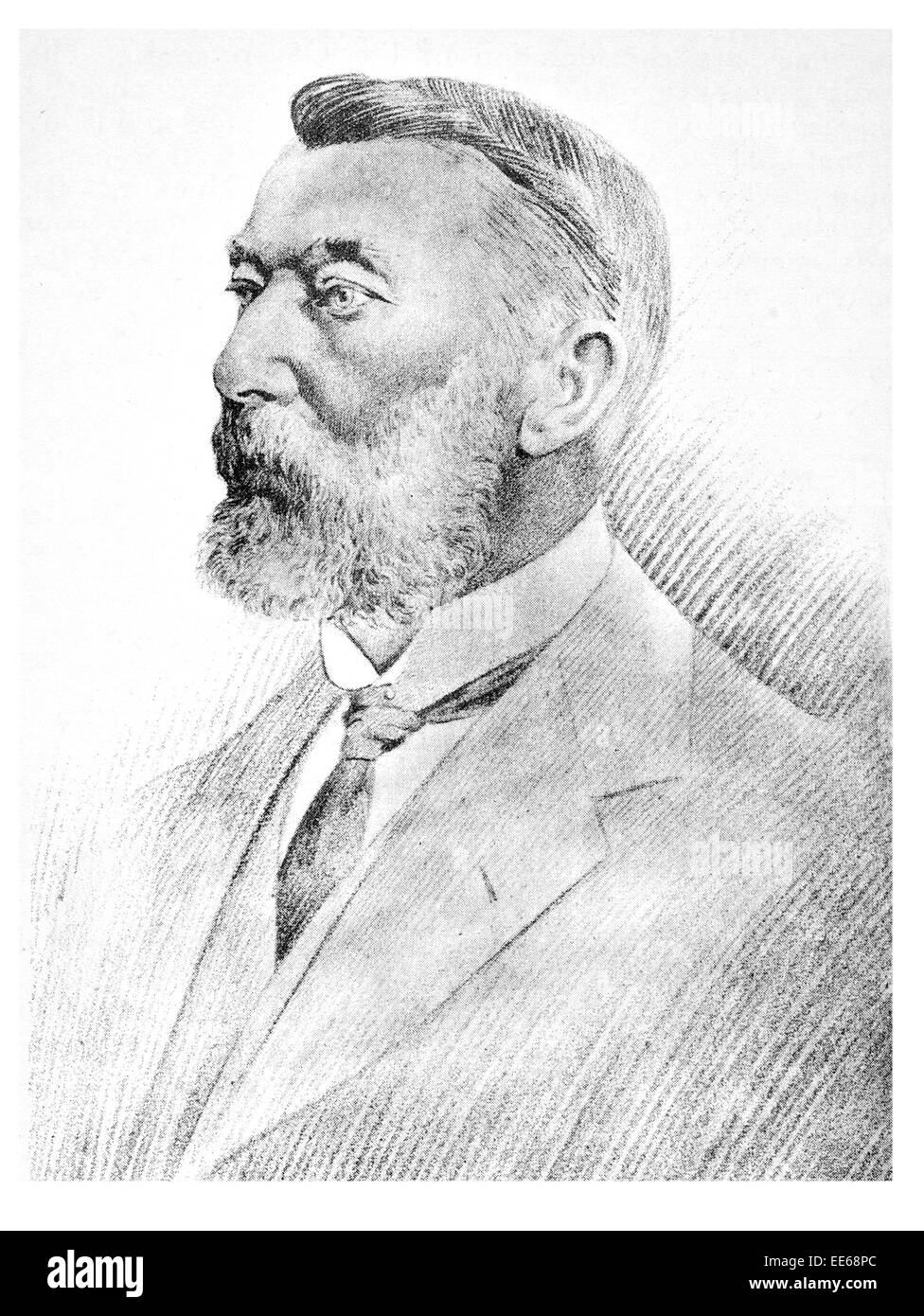 Sir John Winthrop Hackett Senior 4 February 1848 19 February 1916 University chancellor news newspaper politician portrait Stock Photo