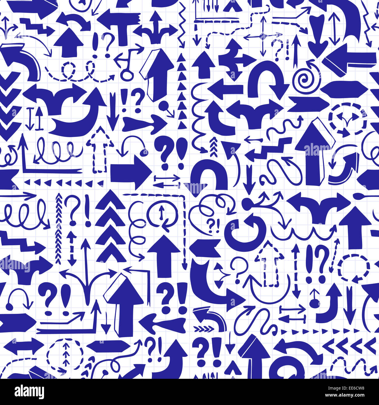 Seamless background of arrows Stock Photo - Alamy