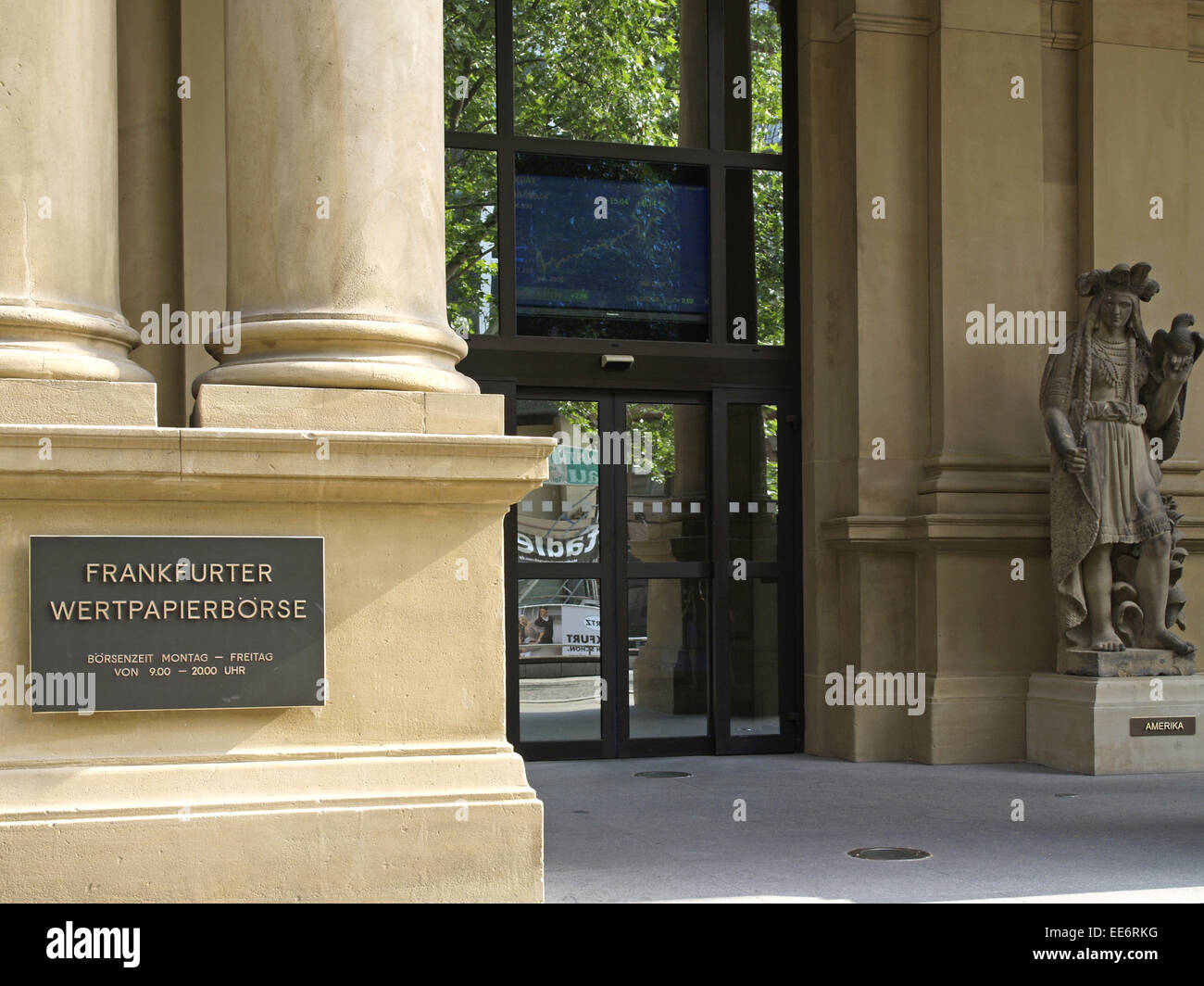 Deutschland, Frankfurt am Main, Deutsche, Boerse Wertpapierboerse