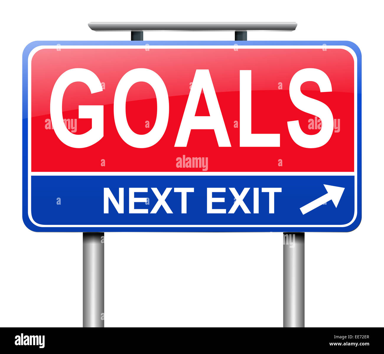 Goal concept. Stock Photo