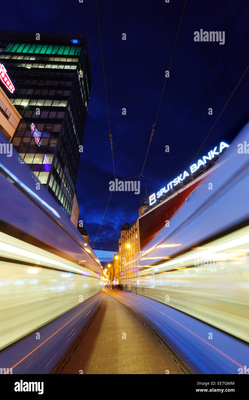 Zagreb street lights hires stock photography and images Alamy