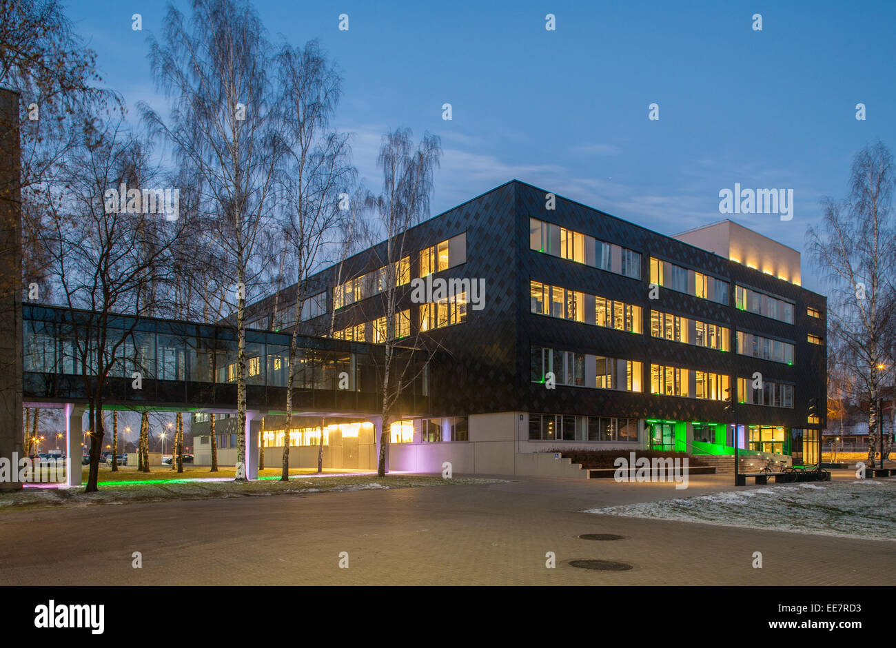 Design center of Riga Technical University. architecture, riga, latvia  Stock Photo - Alamy