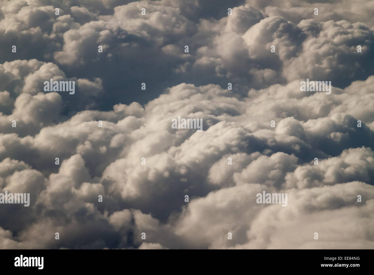 dramatic blue sky with clouds and sun rays Stock Photo - Alamy