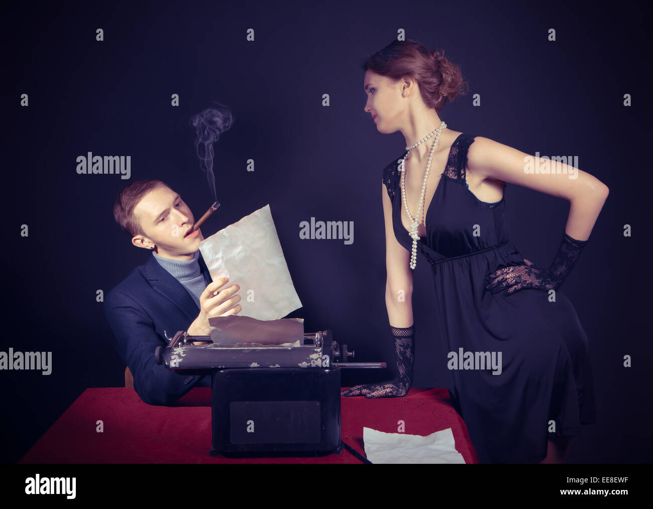 Cigar Smoke 1940 Hi Res Stock Photography And Images Alamy