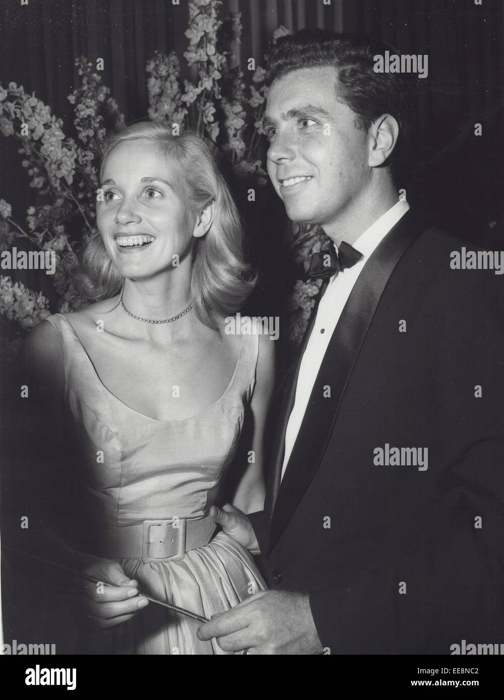 EVA MARIE SAINT with husband Jeffrey Hayden at the dinner party ...