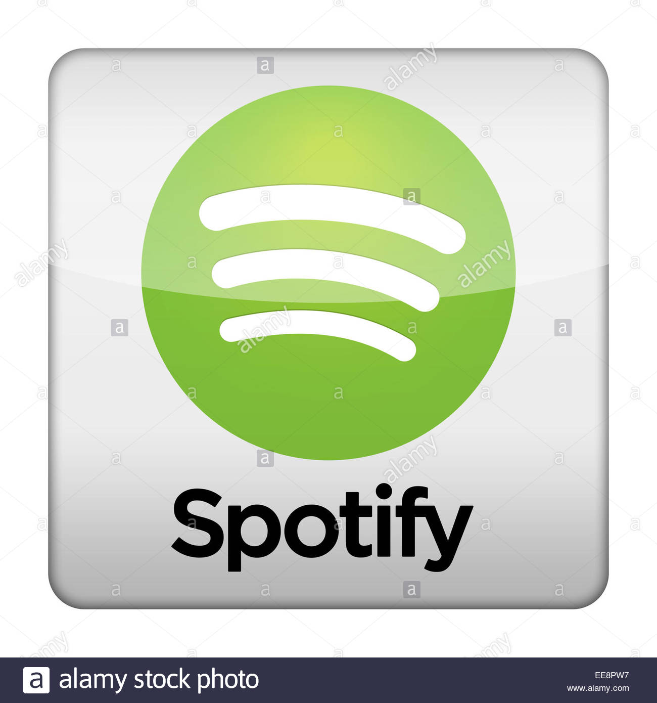 Spotify Logo Cut Out Stock Images & Pictures - Alamy