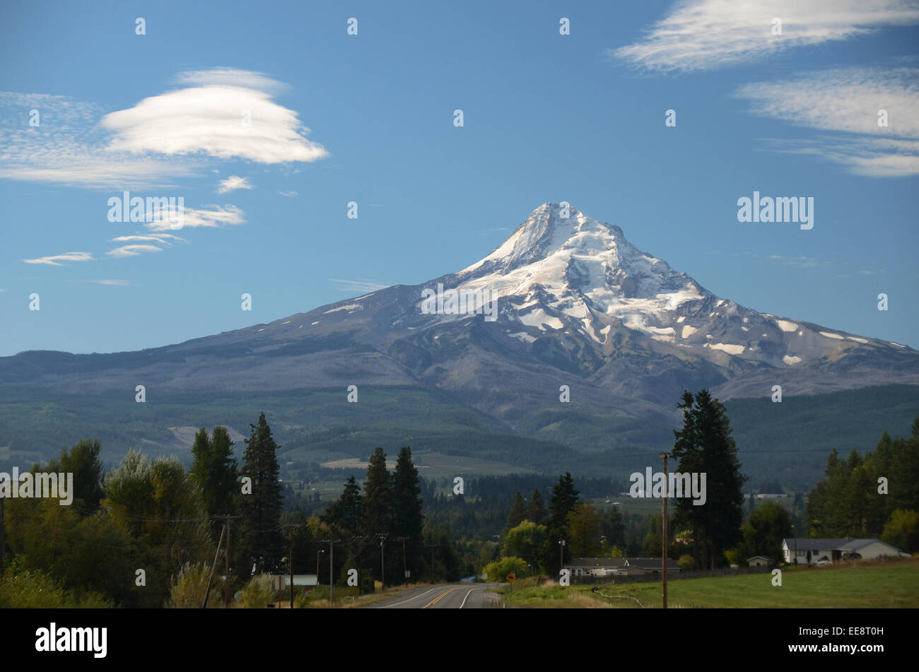 Mount Hood, Oregon, USA Stock Photo