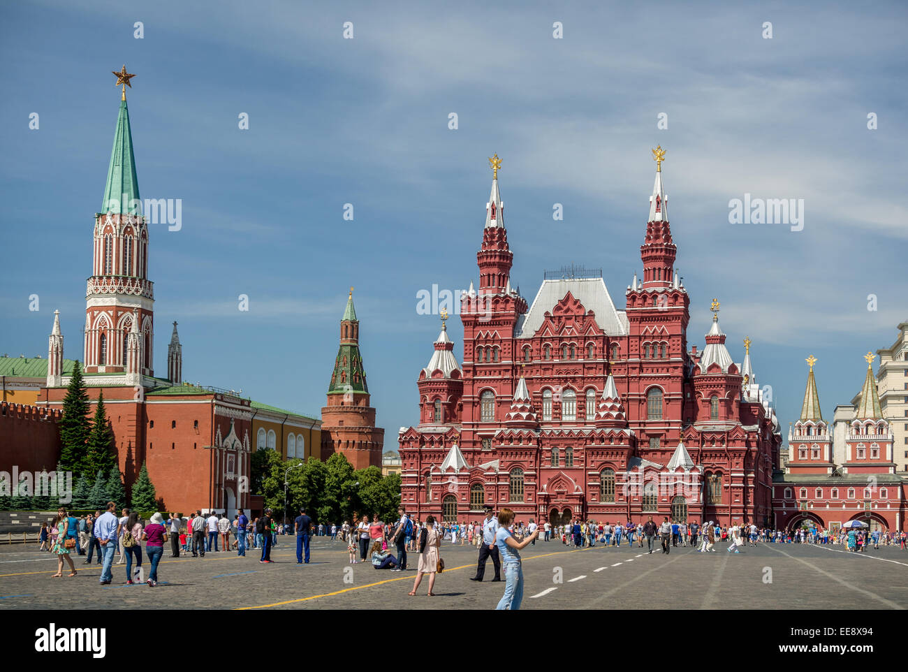 Red Square, Moscow Stock Photo - Alamy