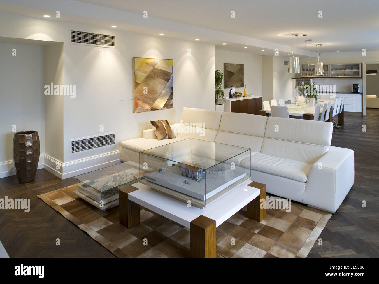 View of Luxury Interior of a guest room in the private house Stock Photo - Alamy
