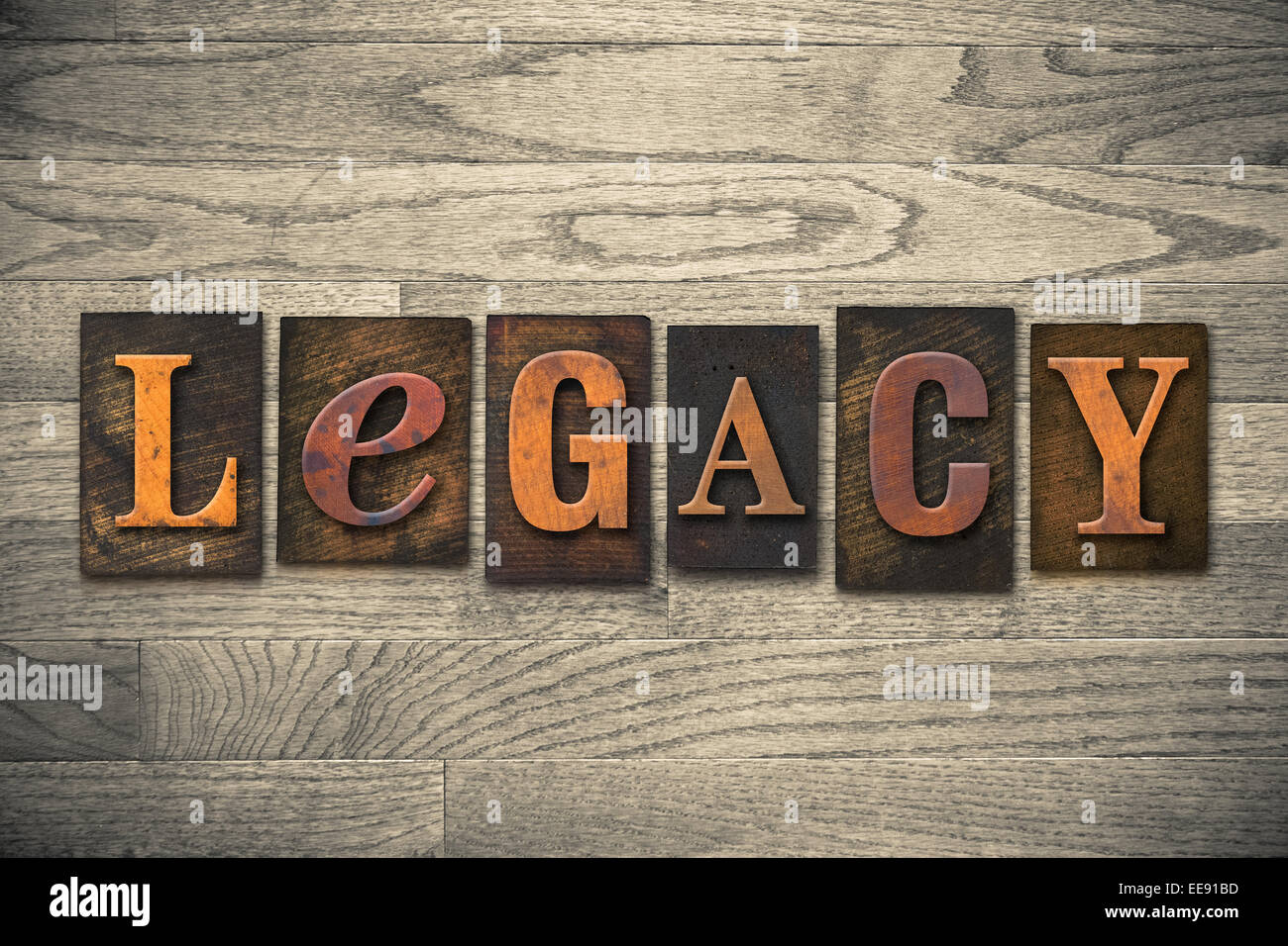 the-word-legacy-written-in-wooden-letterpress-type-stock-photo-alamy