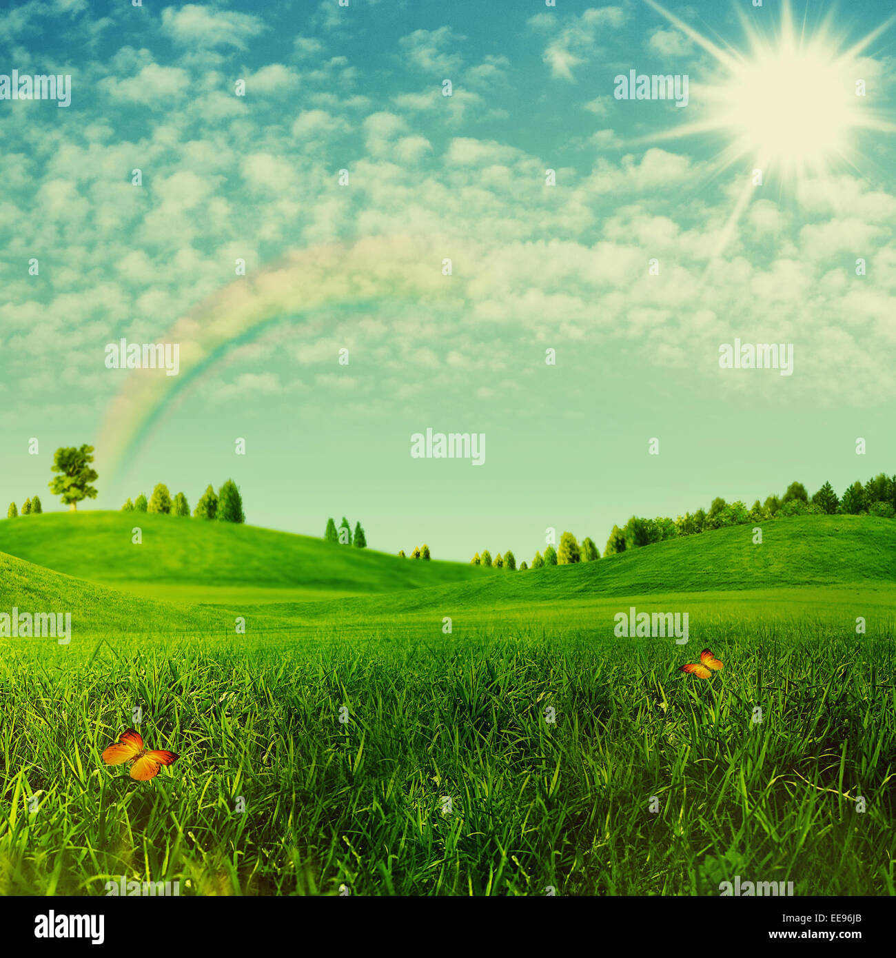 Beauty environmental backgrounds for your design Stock Photo