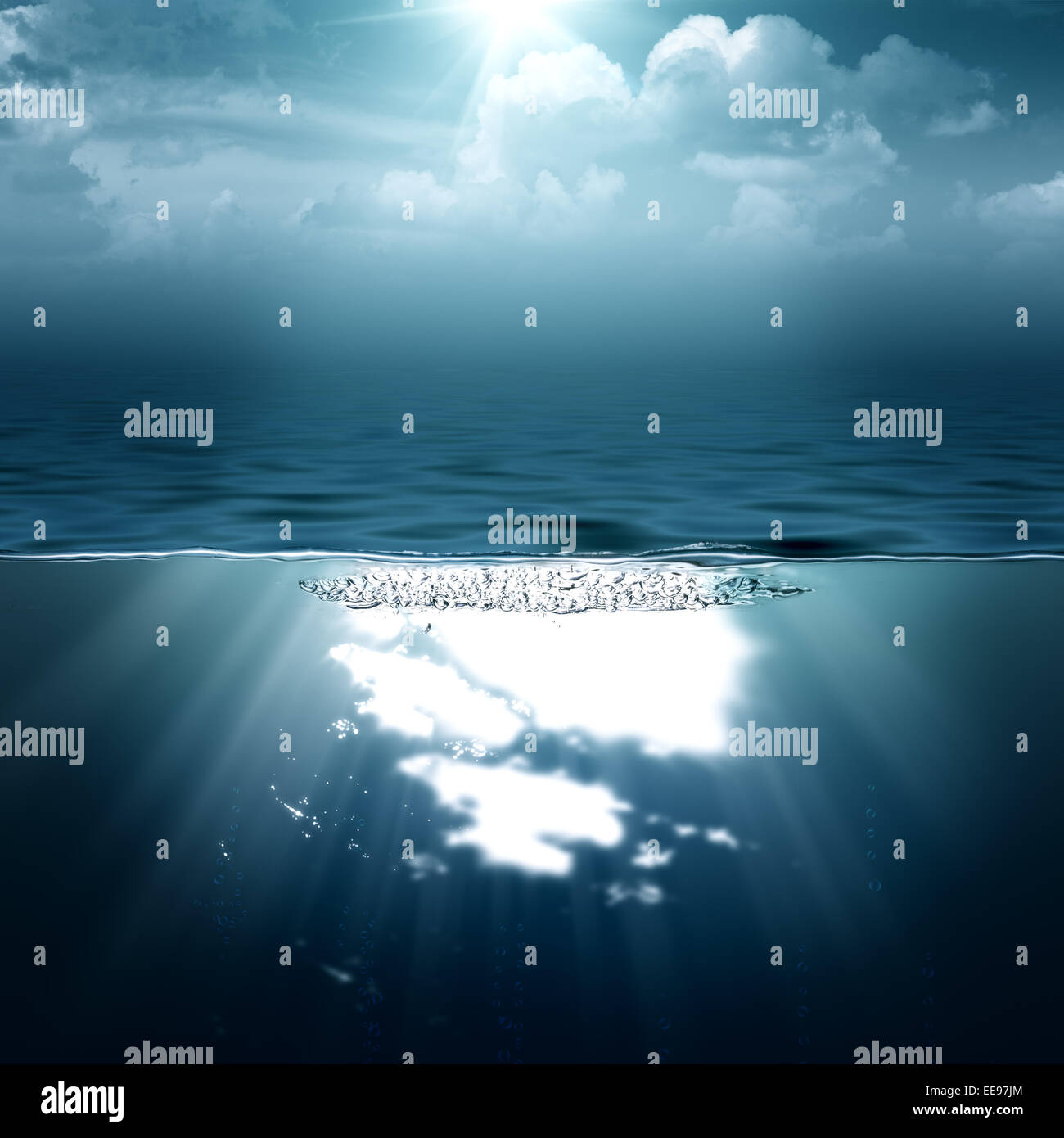 Abstract sea and ocean backgrounds for your design Stock Photo - Alamy