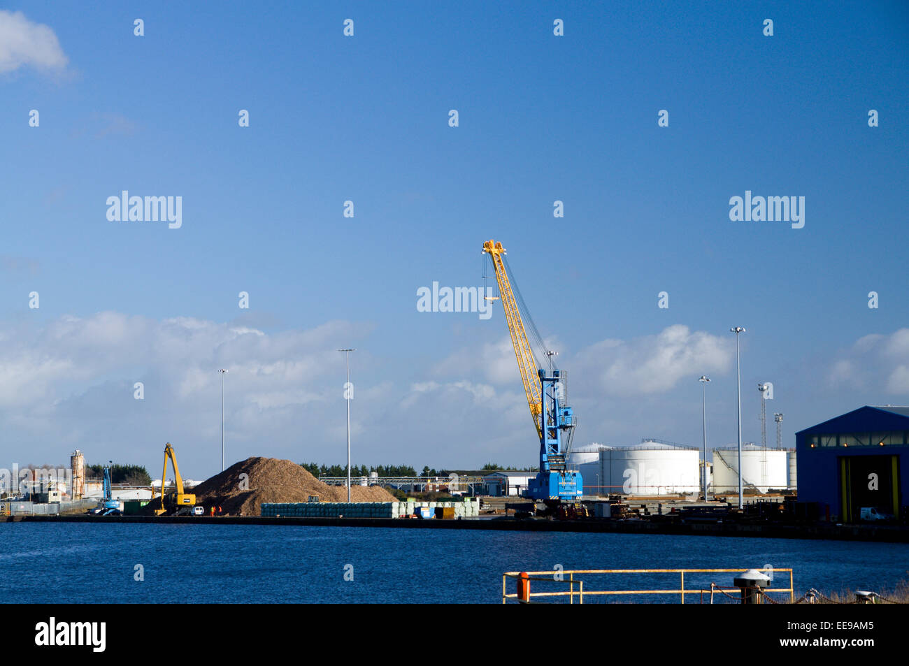 Roath Dock, Cardiff, South Wales, UK. Stock Photo