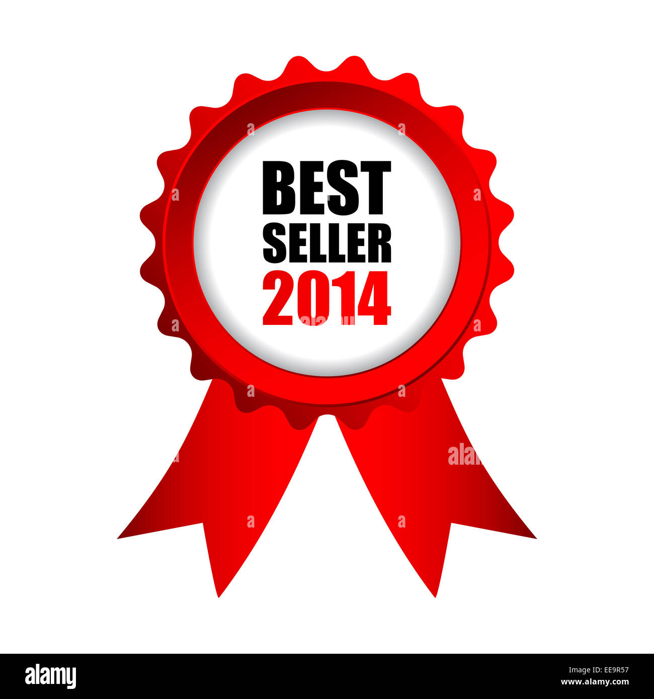 Golden best seller icon symbol sign with red ribbon transparent background  24382916 PNG