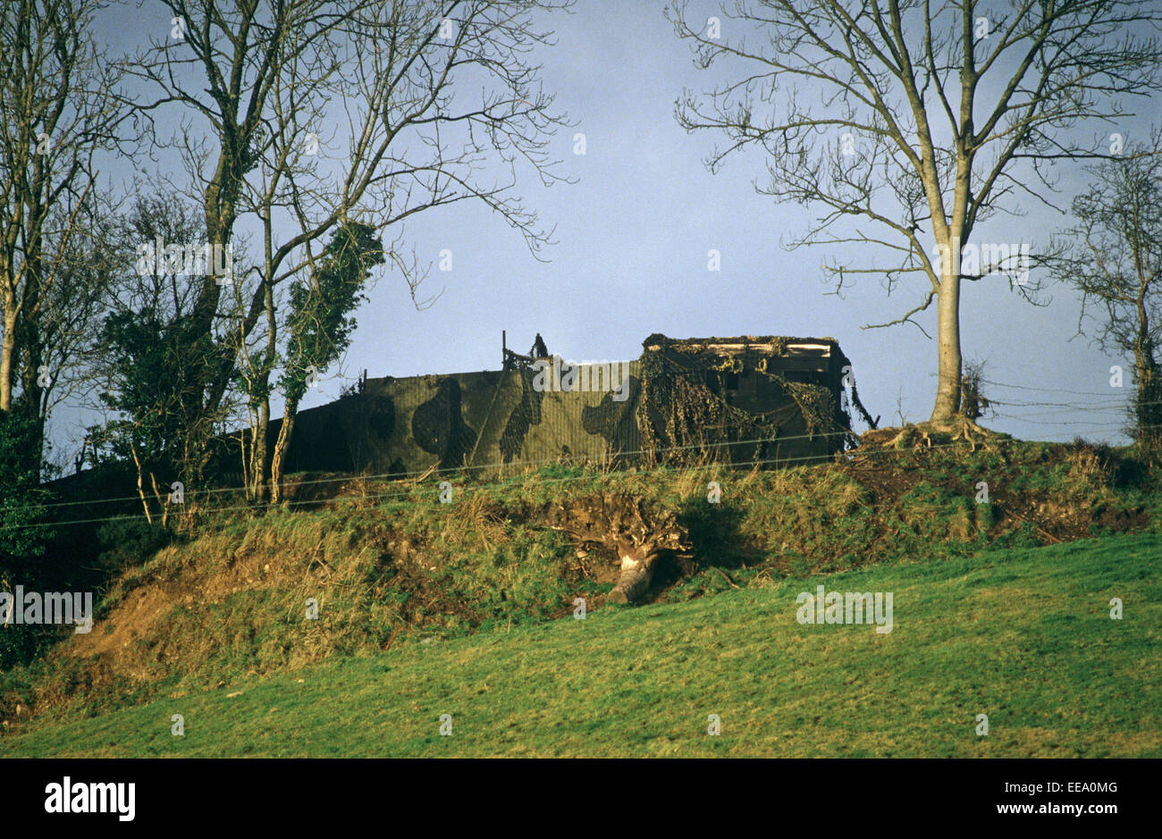 South Armagh, United Kingdom December 1985, British Army Observation