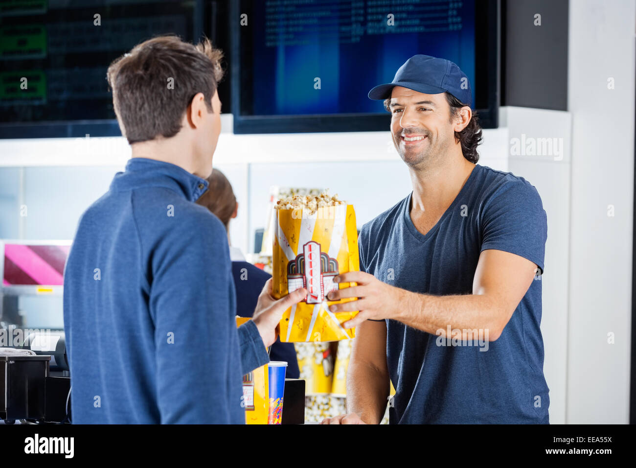 Concession stand worker hires stock photography and images Alamy