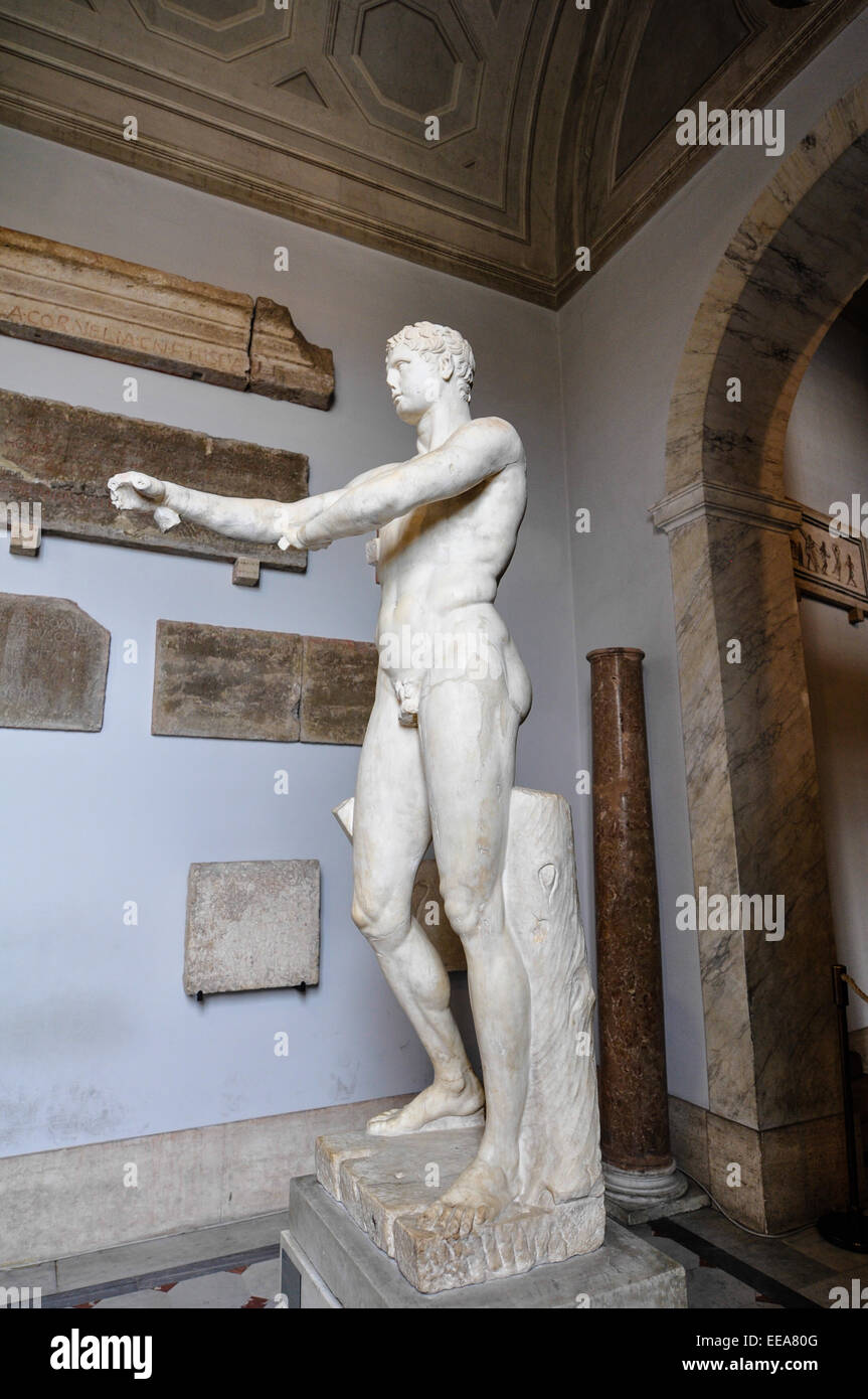 Greece sculptures in Vatican museum, Italy Stock Photo Alamy