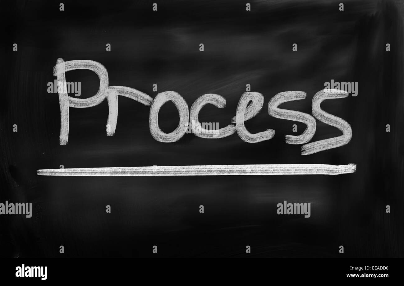 Process Concept Stock Photo