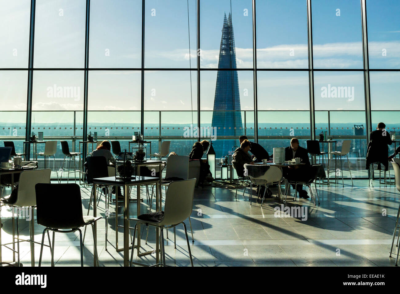 The Sky Garden is a public garden and viewing platform at the top of 20