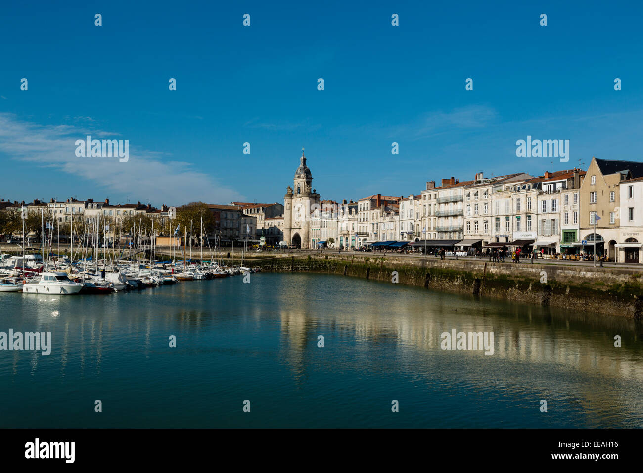 The Old Harbour,La Rochelle, Charente Maritime, Poitou Charentes, France Stock Photo