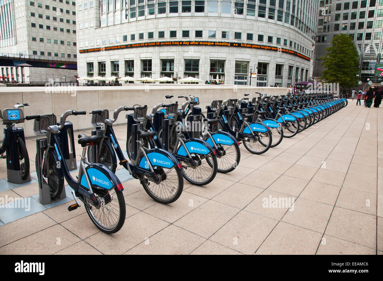 Boris Bike Stand High Resolution Stock 