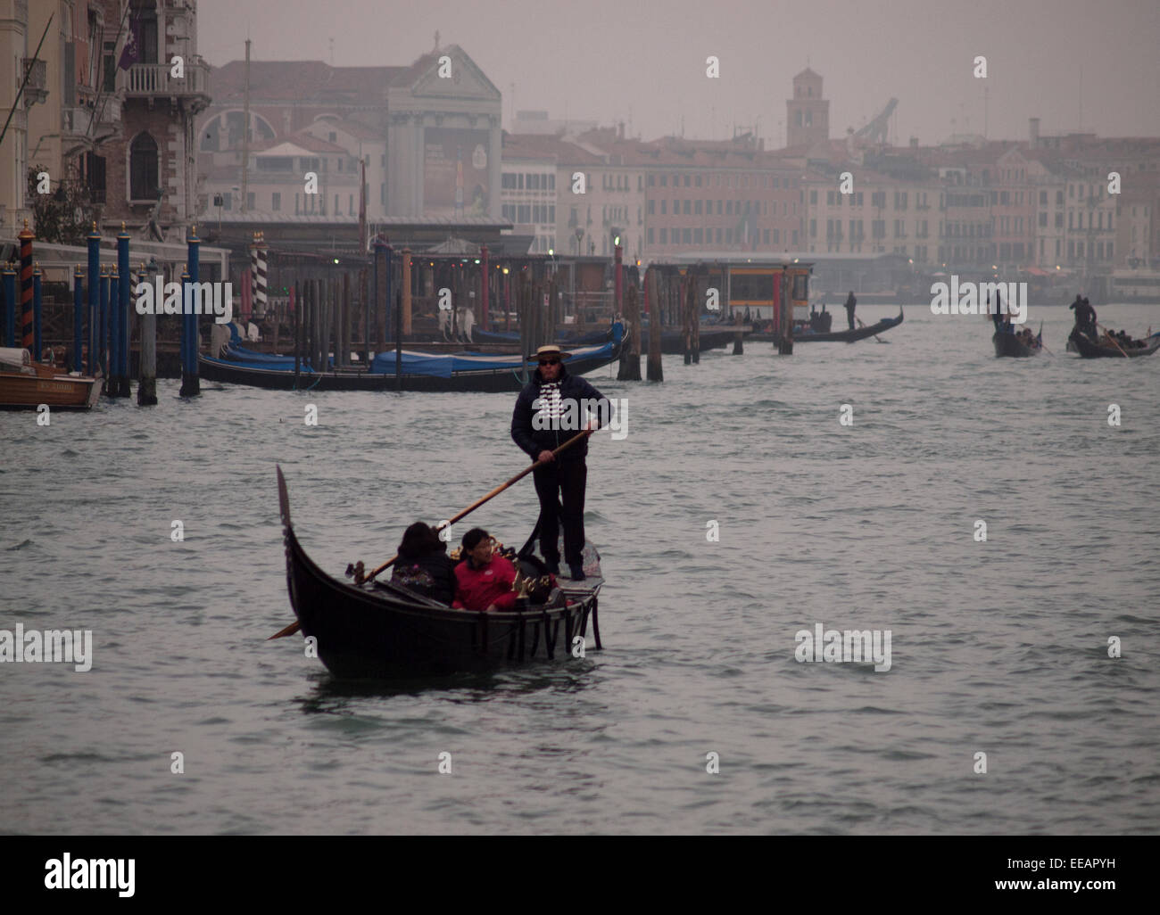 Venice in winter Stock Photo Alamy