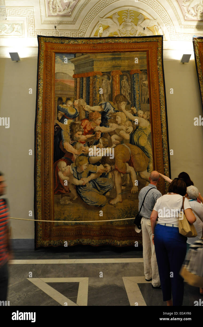Tapestry paintings in vatican museum hires stock photography and images Alamy