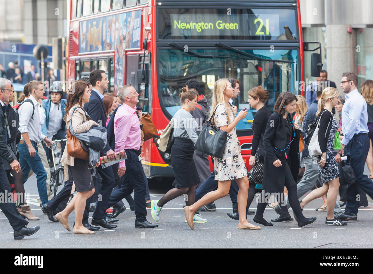 People Crowd London Bus High Resolution Stock Photography and Images ...