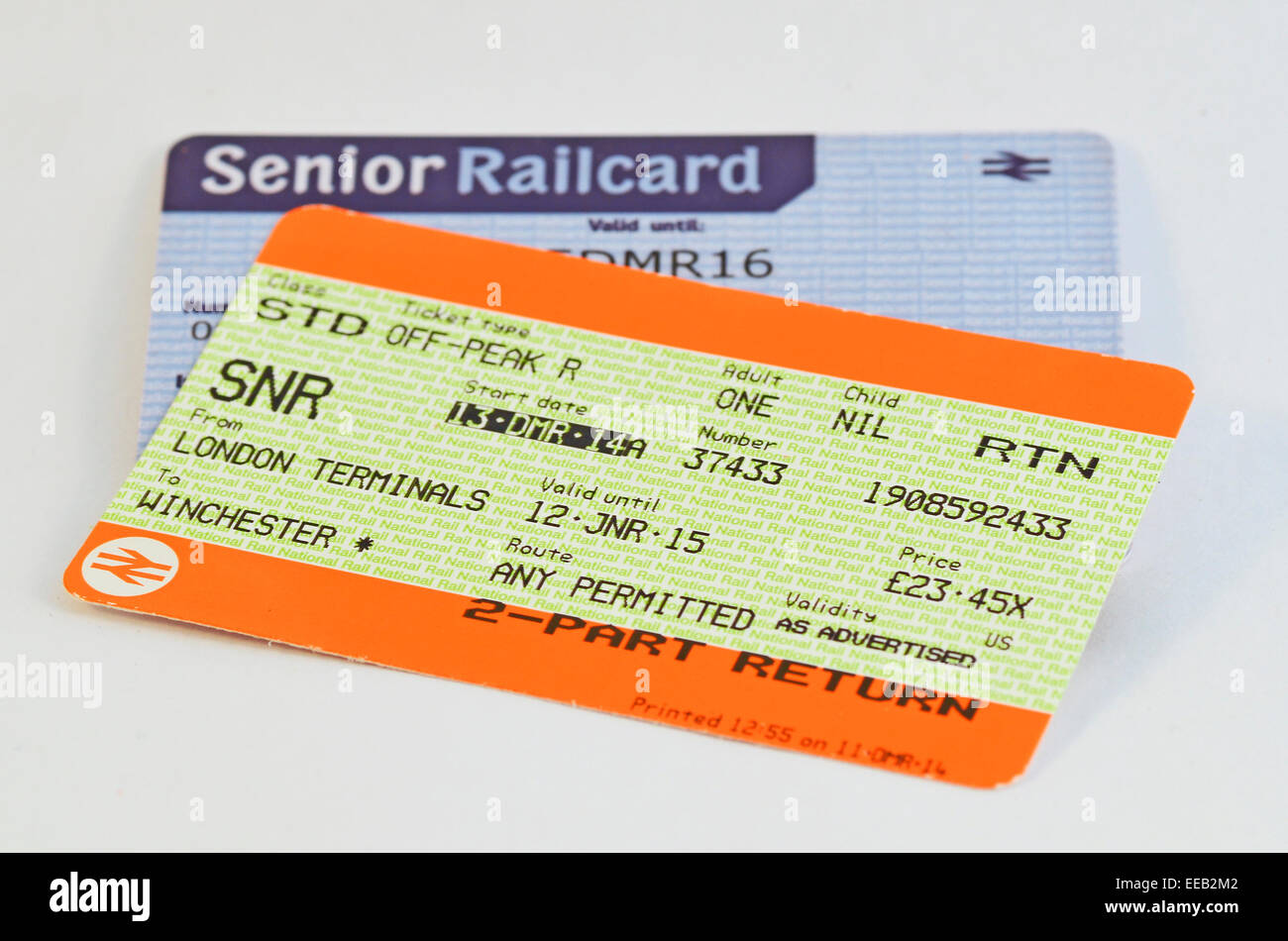 train travel card for over 60s