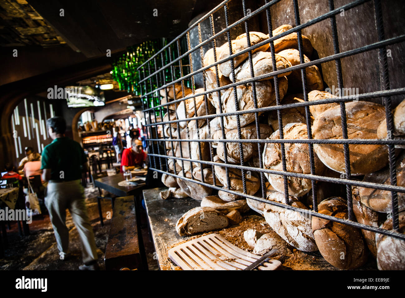 Spanish homemade bread Stock Photo Alamy