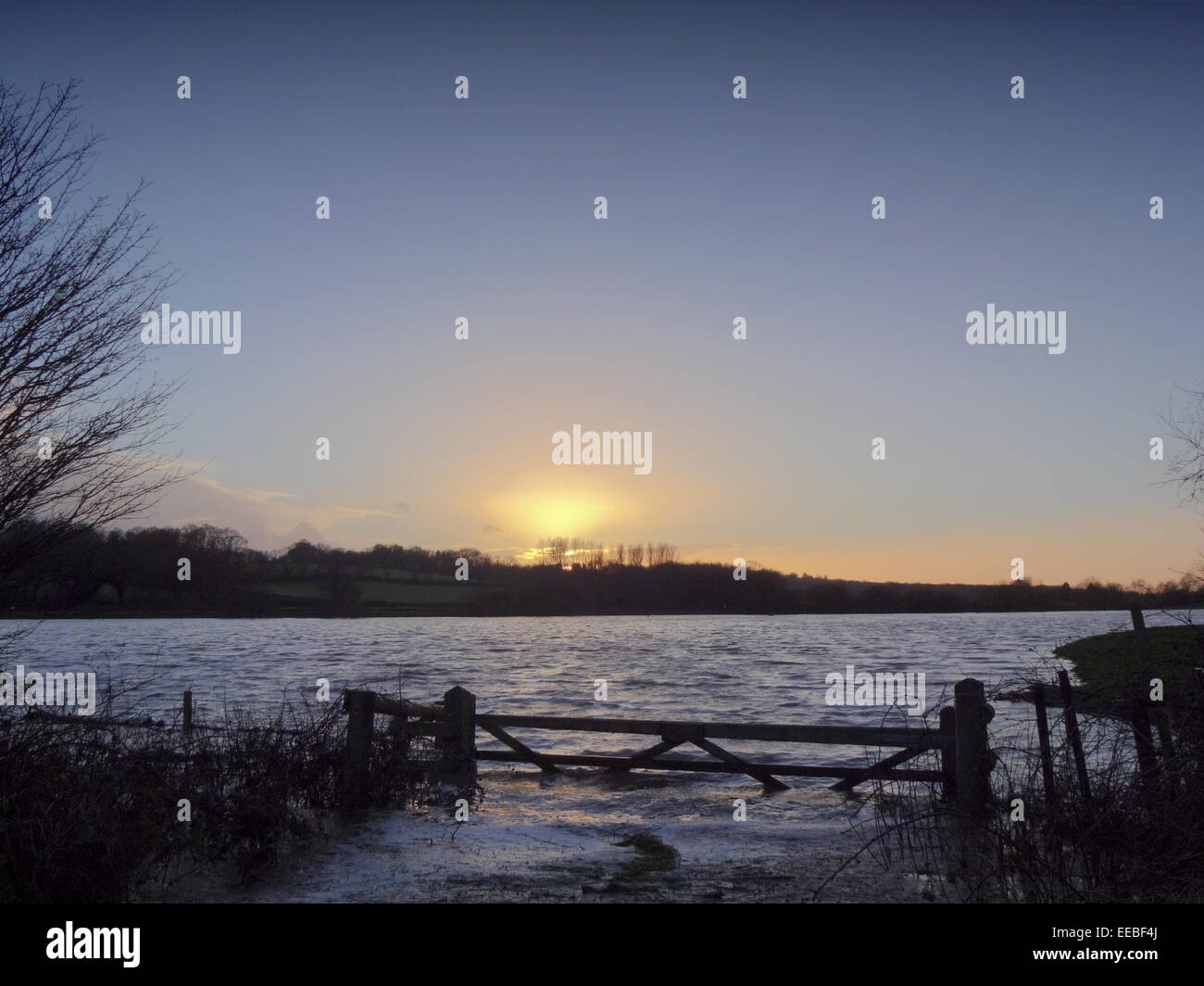 Etchingham, East Sussex, UK. 15th January, 2015. UK Weather River