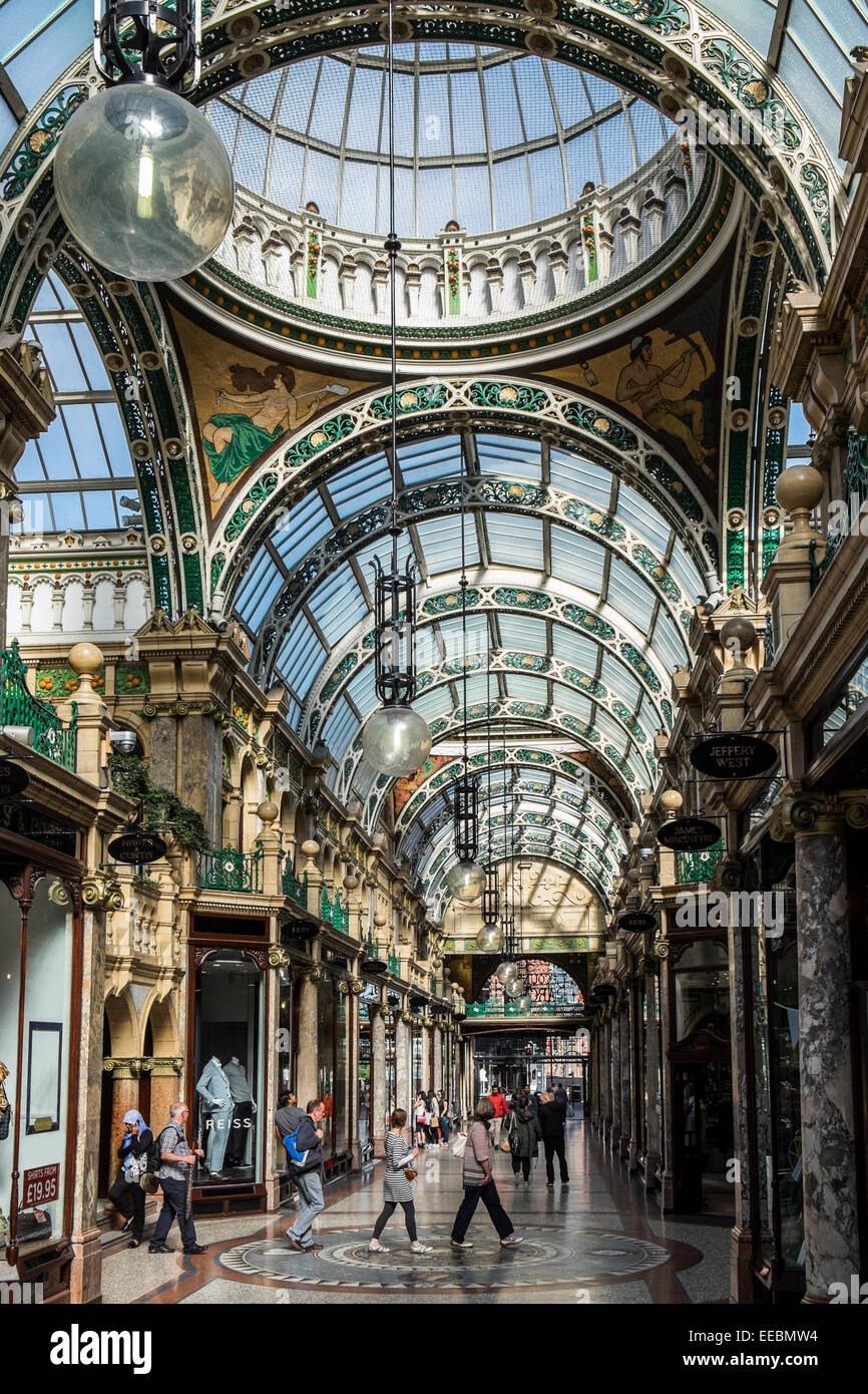 County Arcade Leeds, Yorkshire. The Victoria Quarter Designed by Frank