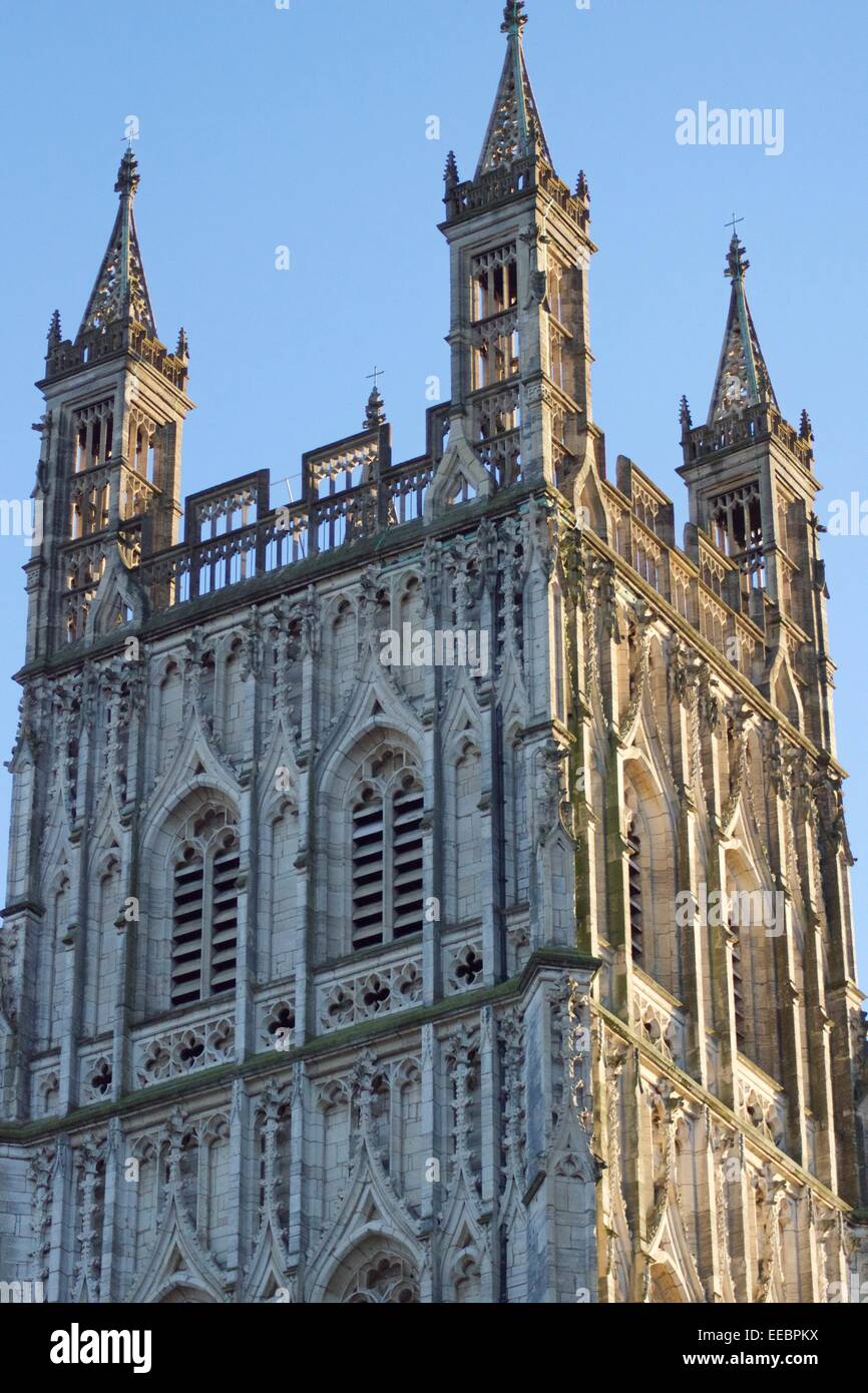 Gloucester Cathedral Tower Stock Photo