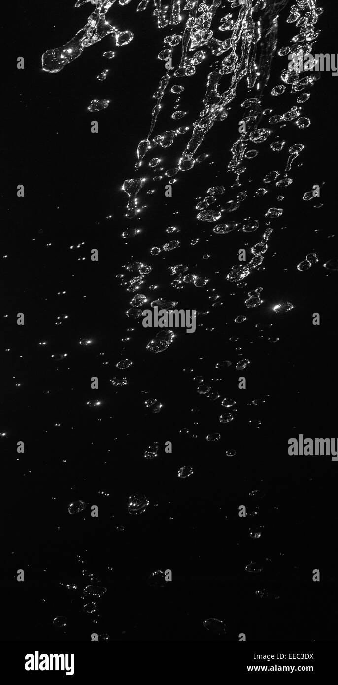 Abstract splashes of water Stock Photo - Alamy
