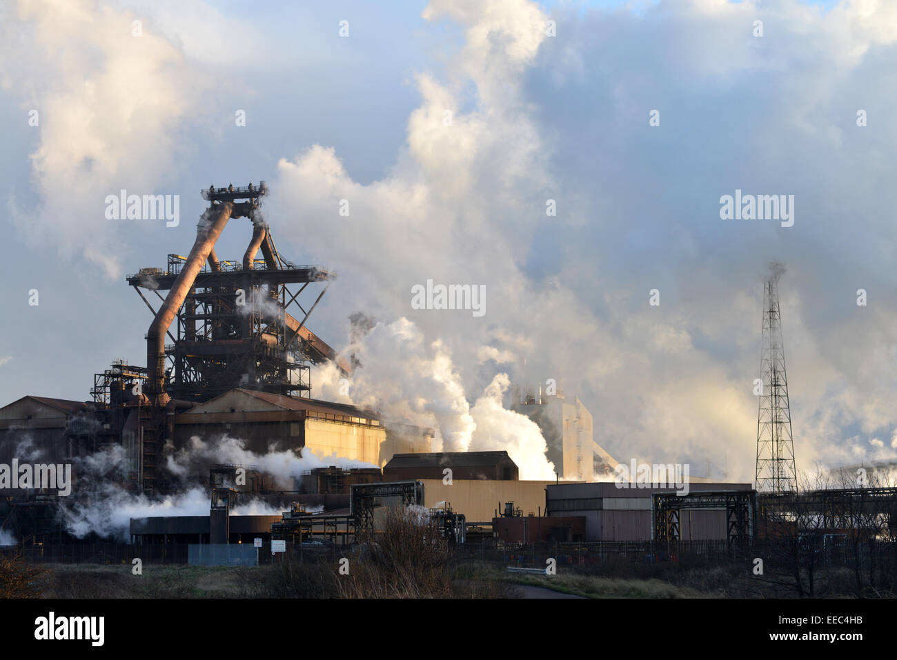 Redcar Steelworks, Redcar, Cleveland. UK Stock Photo
