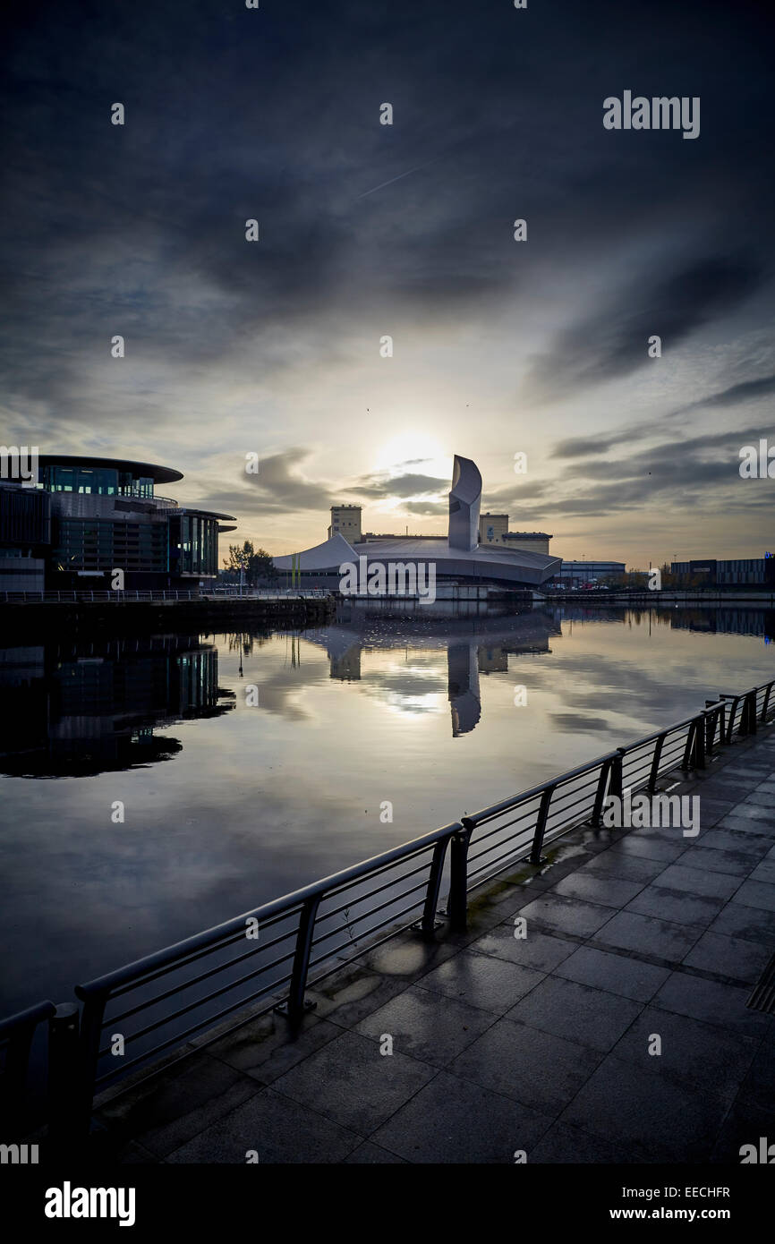 Lowry Outlet at Media City in Salford Quays, The Imperial War Museum North by Architect Daniel
