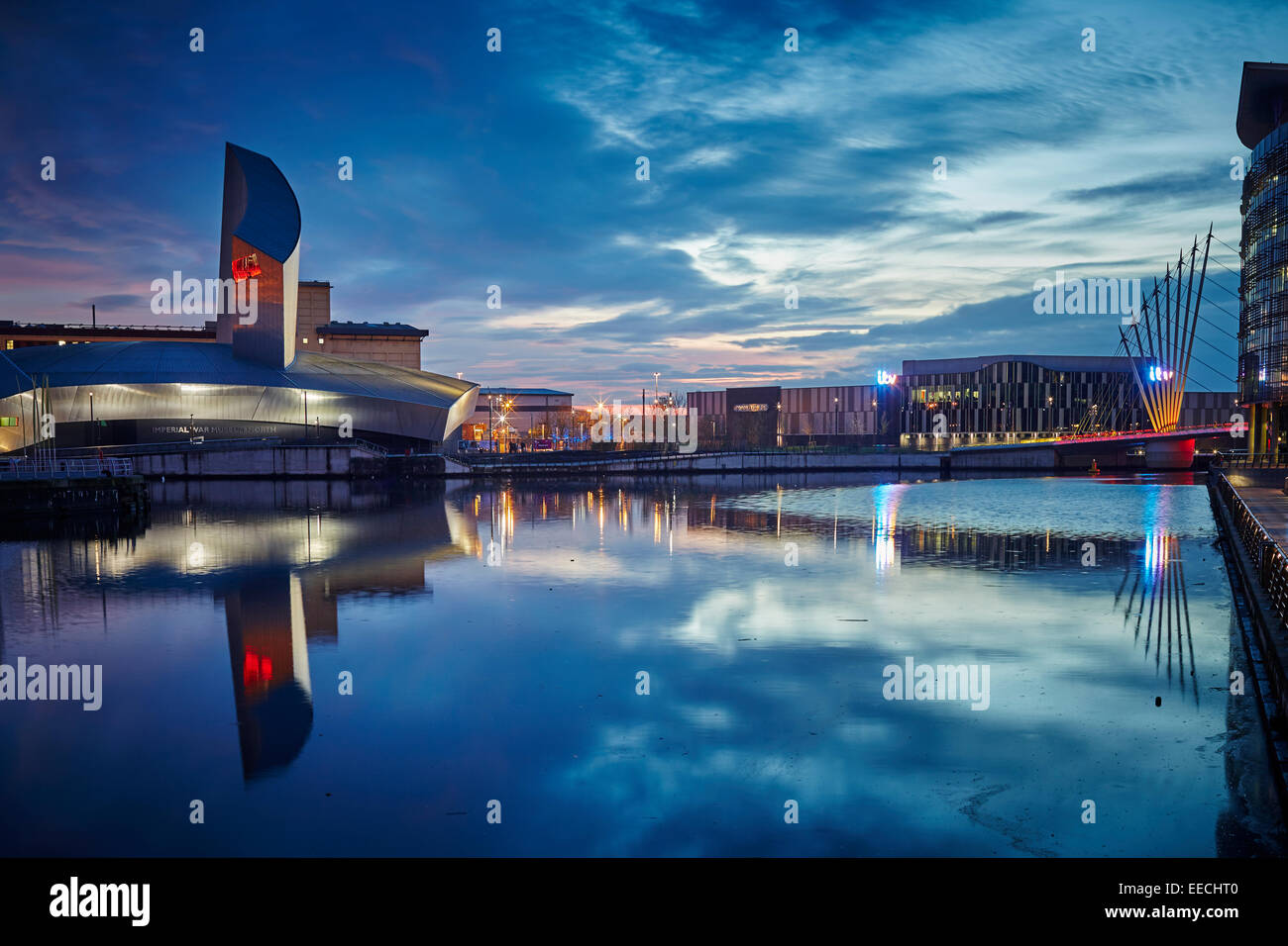 Lowry Outlet at Media City in Salford Quays, The Imperial War Museum North by Architect Daniel