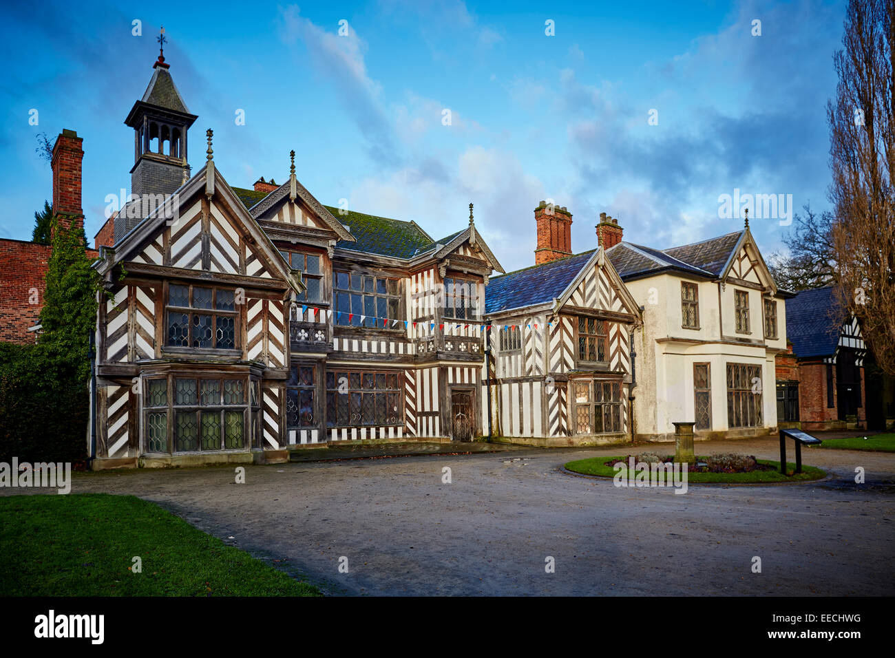 Wythenshawe Hall is a 16thcentury medieval timberframed historic