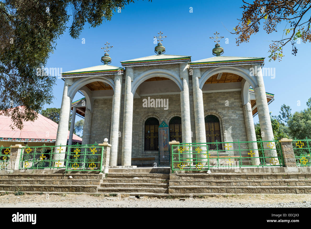 Tekele Haymanot Church, Mekele city, Ethiopia, Afrika Stock Photo Alamy